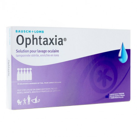 OPHTAXIA 10 RECIPIENTS UNIDOSES 