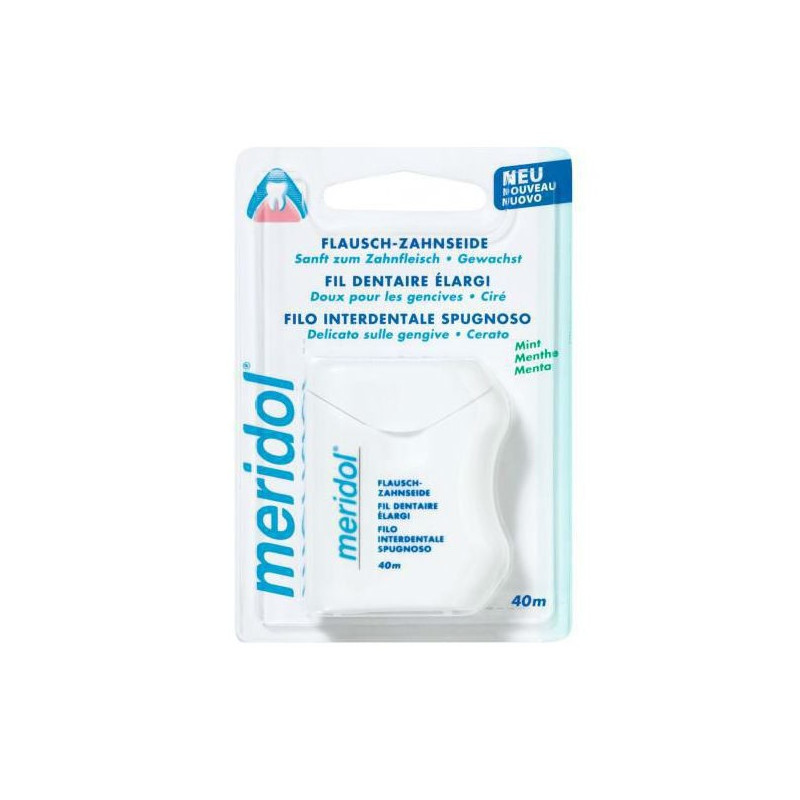 MERIDOL DENTAL FLOSS MINT 40M