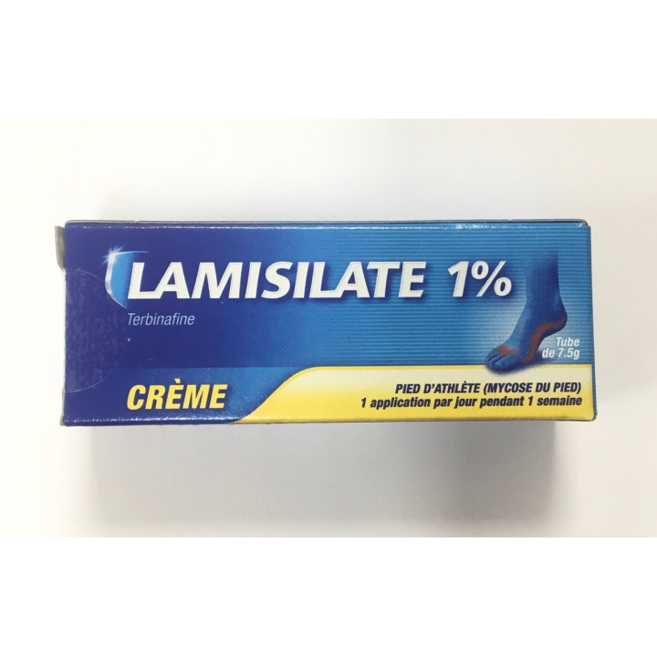 Lamisilate crème 1% Tube 7,5G
