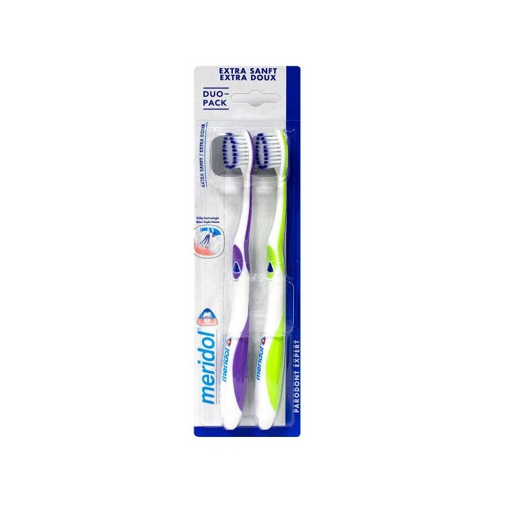 MERIDOL DUO TOOTHBRUSHES EXTRA SOFT