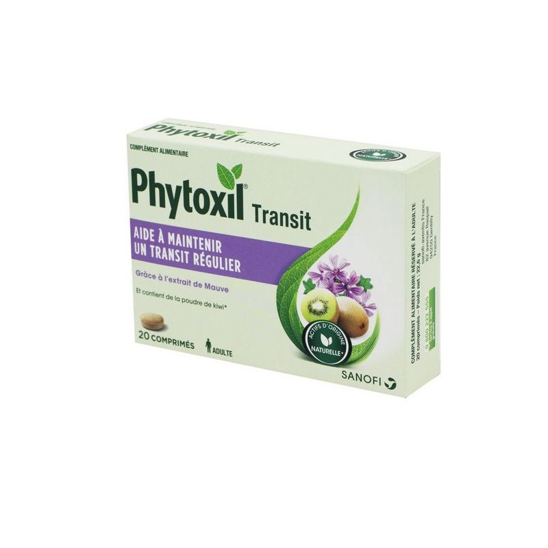PHYTOXIL TRANSIT 20 COMPRIMES