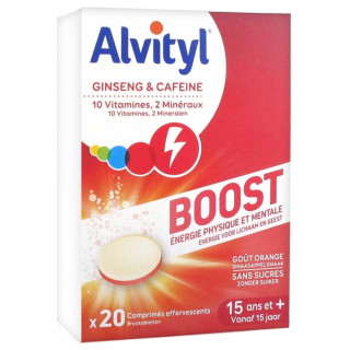 Alvityl Tonus. 20 comprimés effervescents