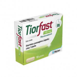 TIORFAST 100MG 10 GELULES MYLAN 