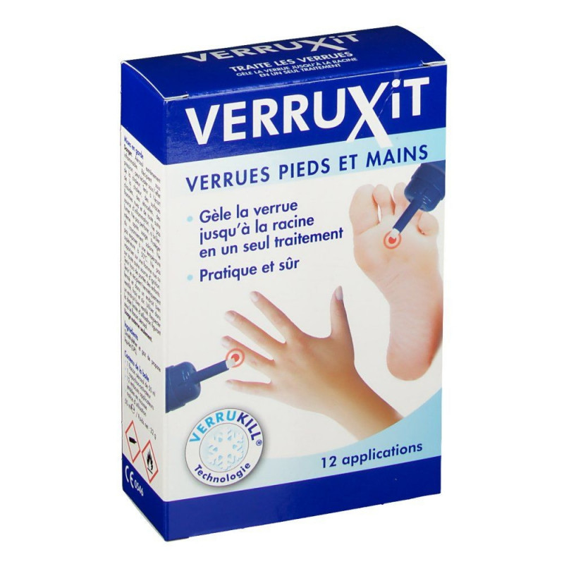 VERRUXIT VERRUES PIEDS ET MAINS 12 APPLICATIONS VERRUXIT VERRUES PIEDS ET MAINS 12 APPLICATIONS