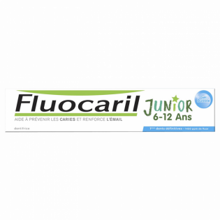 Fluocaril Junior Dentifrice 6-12 ans. Goût Bubble Gum Tube 50ML