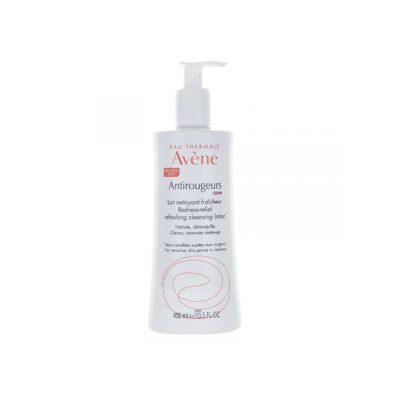 AVENE ANTIROUGEURS LAIT NETTOYANT FRAICHEUR 400ML AVENE ANTIROUGEURS LAIT NETTOYANT FRAICHEUR 400ML