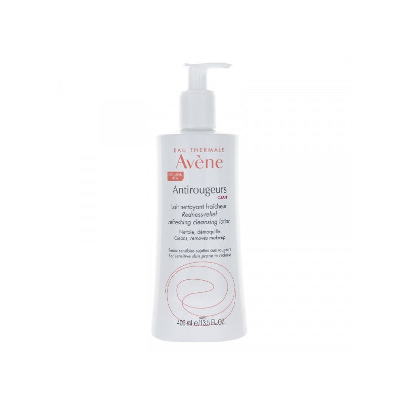 AVENE ANTIROUGEURS LAIT NETTOYANT FRAICHEUR 400ML