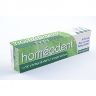 HOMEODENT TOOTHPASTE CHLOROPHYLL TASTE 2X75ML