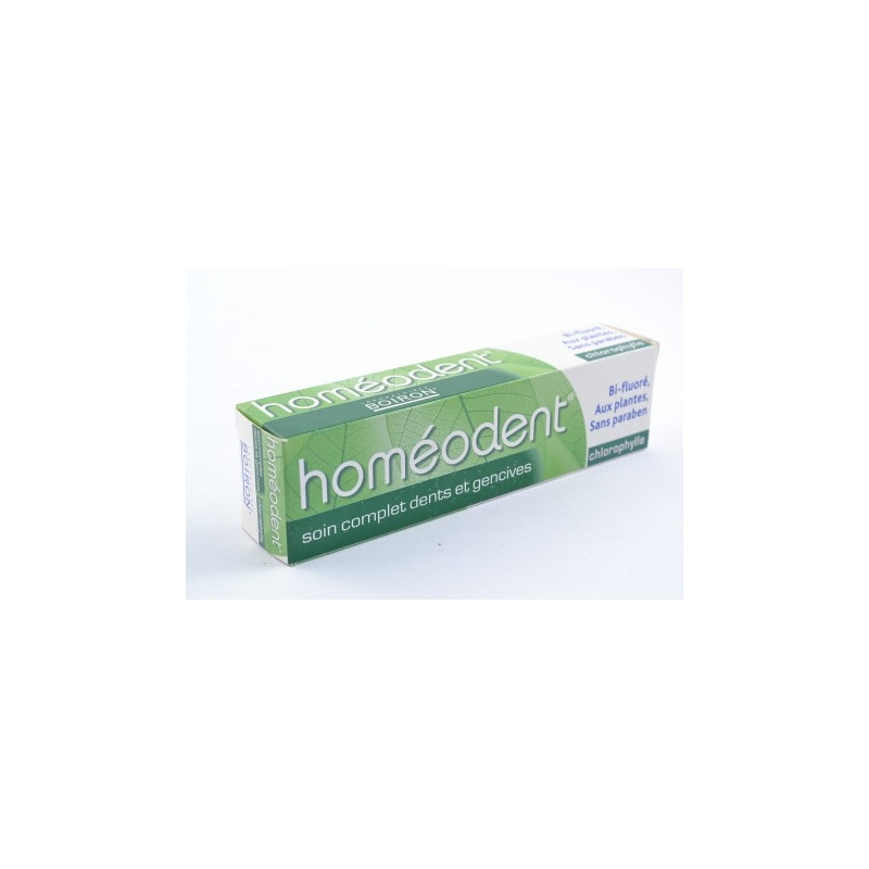 HOMEODENT TOOTHPASTE CHLOROPHYLL TASTE 2X75ML