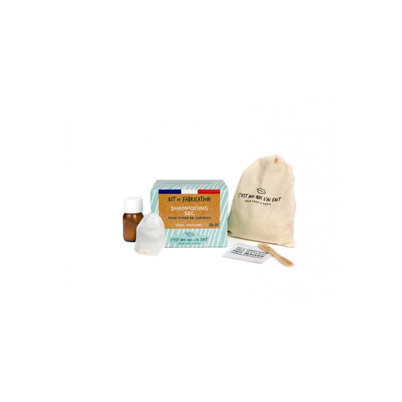 SHAMPOOING SEC KIT DE FABRICATION 180G SHAMPOOING SEC KIT DE FABRICATION 180G