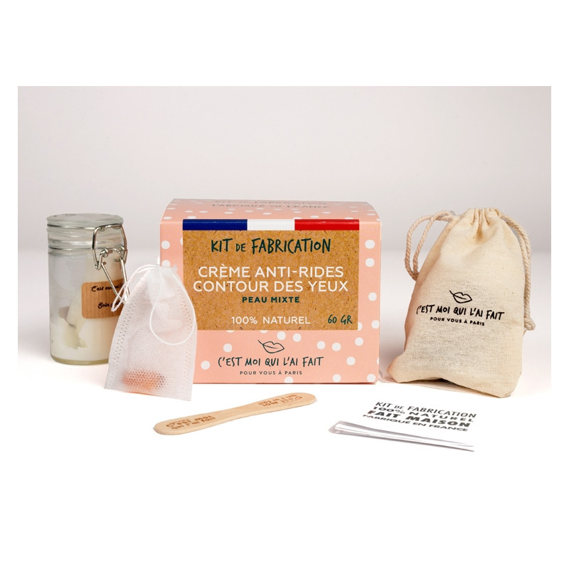 CREME ANTI-RIDES CONTOUR DES YEUX KIT DE FABRICATION 60G CREME ANTI-RIDES CONTOUR DES YEUX KIT DE FABRICATION 60G