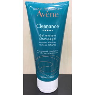 Avène Cleanance Gel nettoyant sans savon. Flacon de 250ml