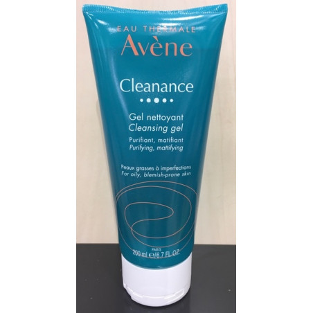 Avène Cleanance Gel nettoyant sans savon. Flacon de 250ml