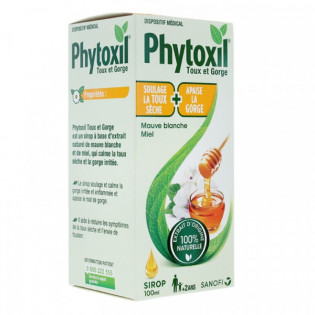 PHYTOXIL COUGH AND THROAT SYRUP 100 ML