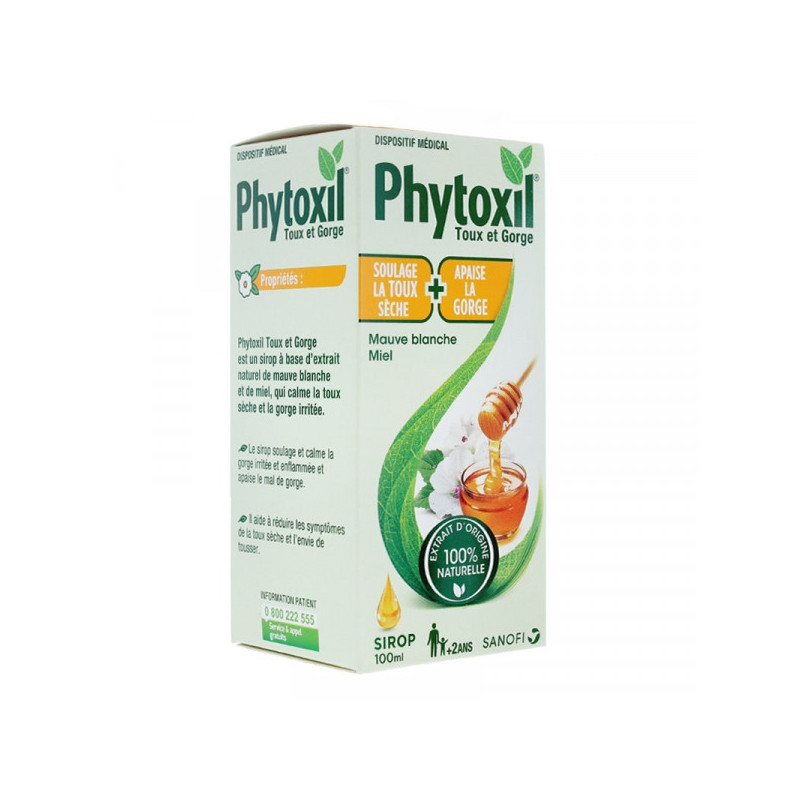 PHYTOXIL COUGH AND THROAT SYRUP 100 ML