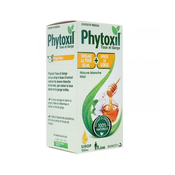 PHYTOXIL SIROP TOUX ET GORGE 100 ML