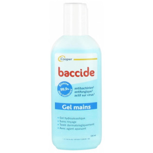 BACCIDE GEL HYDROALCOOLIQUE 100ML