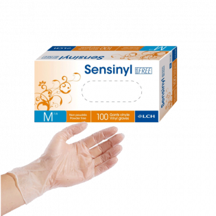 SENSINYL NON-POWDER GLOVE SIZE M 7/8 BOX OF 100
