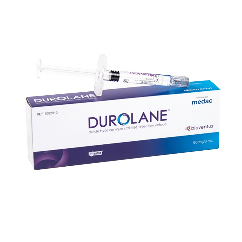 Durolane seringue 3ml Traitement douleurs arthose genou et hanche