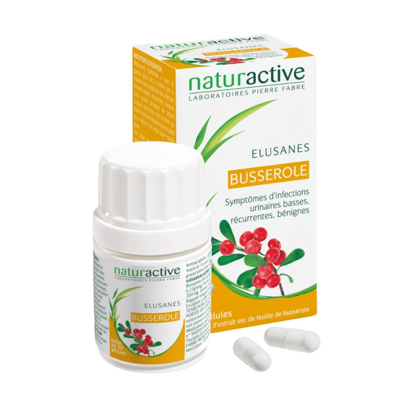 Busserole Elusanes 200mg 30 gélules troubles urinaires