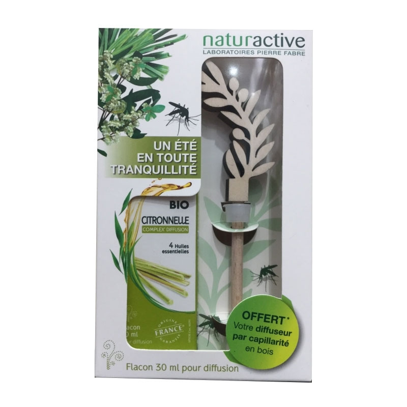 NATURACTIVE BIO Complex diffusion CITRONNELLE 30ml NATURACTIVE BIO Complex diffusion CITRONNELLE 30ml
