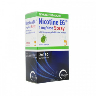 NICOTINE EG 1MG/DOSE SPRAY MINT 