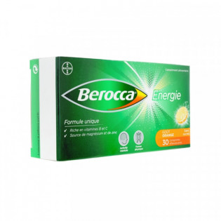 Berocca Boost 20 Comprimés Effervescents - La Pharmacie de Pierre