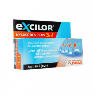 EXCILOR FOOT FUNGUS 3 IN 1