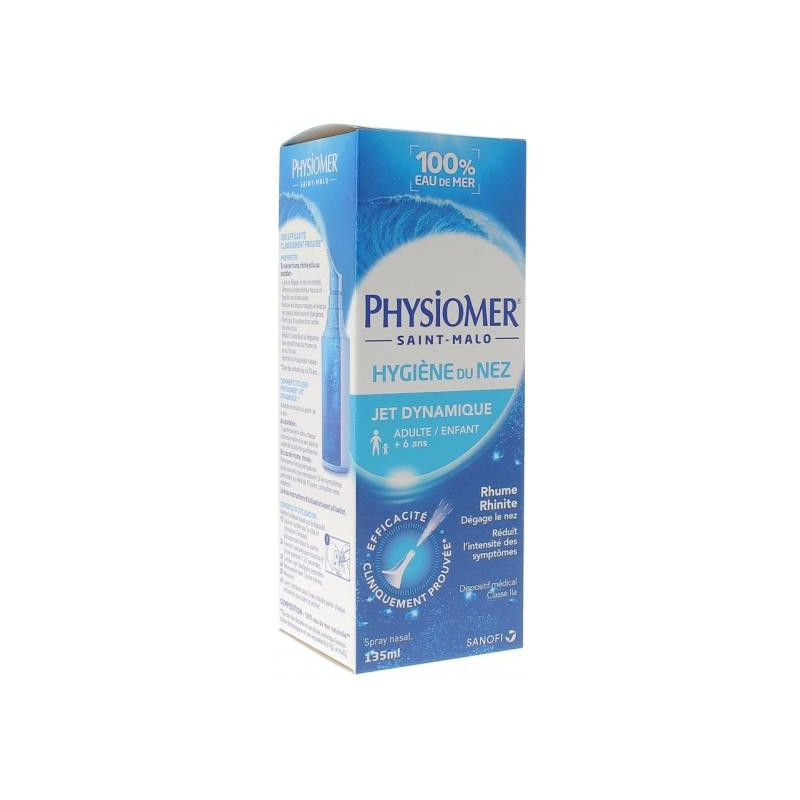 Physiomer Dynamic Jet Nasal Hygiene Spray 135ML