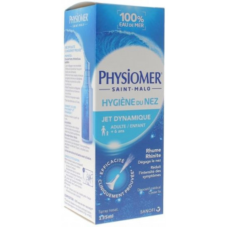 Physiomer Dynamic Jet Nasal Hygiene Spray 135ML