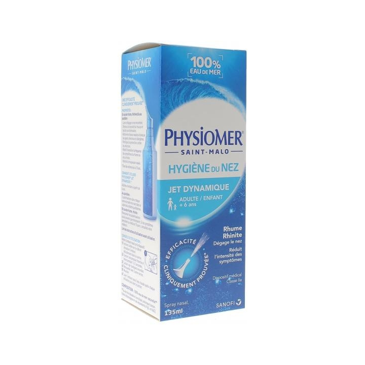 Physiomer Dynamic Jet Nasal Hygiene Spray 135ML