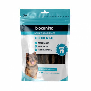 BIOCANINA TRIODENTAL 15 CHEWING STRIPS FOR MEDIUM DOGS