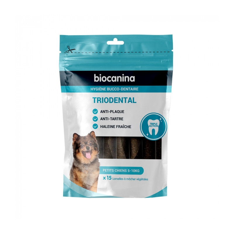 BIOCANINA TRIODENTAL 15 CHEWING STRIPS FOR MEDIUM DOGS