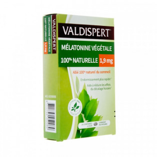 VALDISPERT MELATONIN PLANT 1.9MG 20 TABLETS