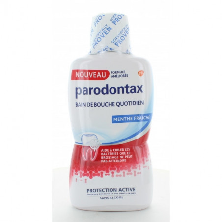 PARODONTAX ALCOHOL-FREE MOUTHWASH MINT FLAVOR 500ML