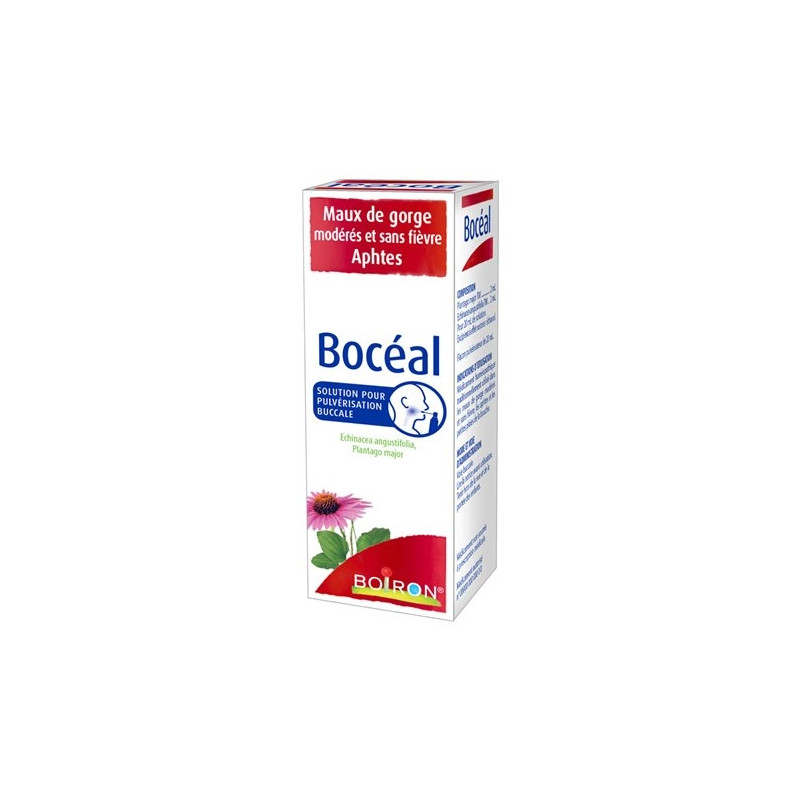 BOCEAL SOLUTION POUR PULVERISATION BUCCALE 20ML BOIRON