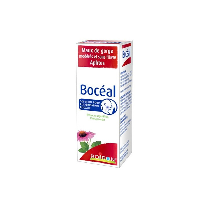BOCEAL SOLUTION POUR PULVERISATION BUCCALE 20ML BOIRON