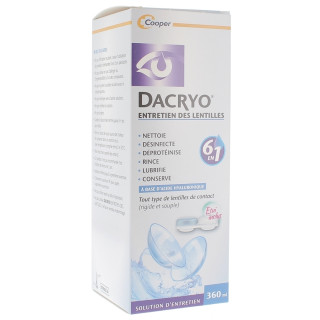 DACRYO ENTRETIEN DES LENTILLES 6 EN 1 50ML