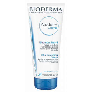 Bioderma Atoderm Crème Nourrissante sans parfum. Tube 200ML