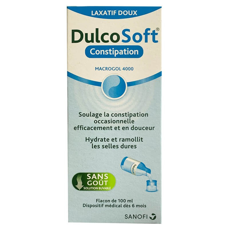 DULCOSOFT CONSTIPATION SIROP DES 6 MOIS 100ML