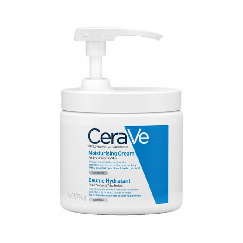 CeraVe Baume Hydratant Pot Pompe 454 g 