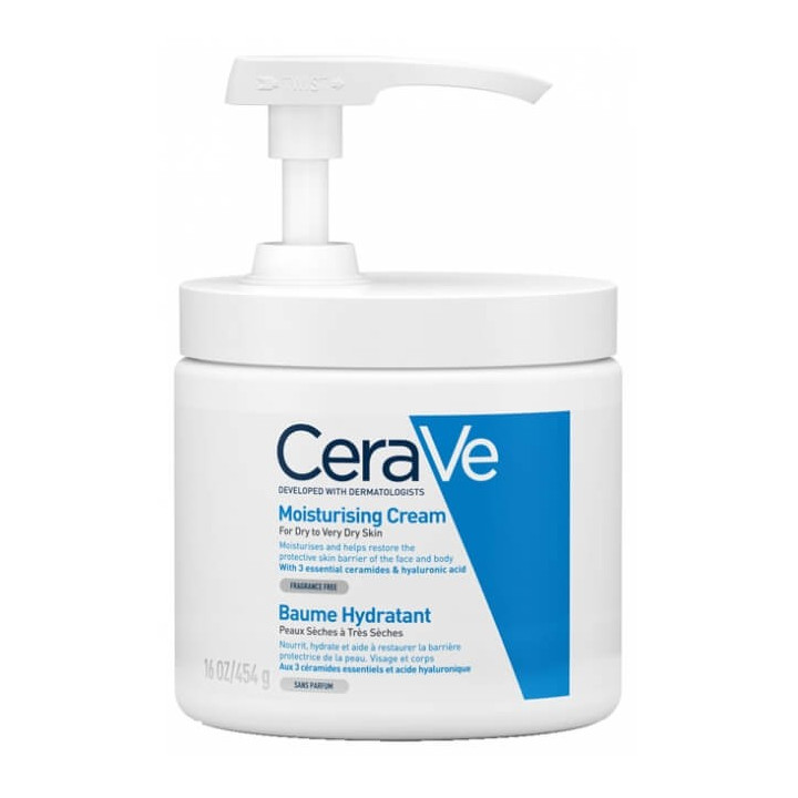 CeraVe Baume Hydratant Pot Pompe 454 g 