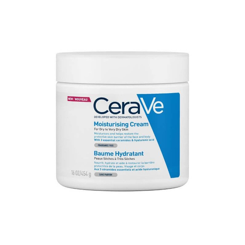 CeraVe Baume Hydratant Pot Pompe 454 g 