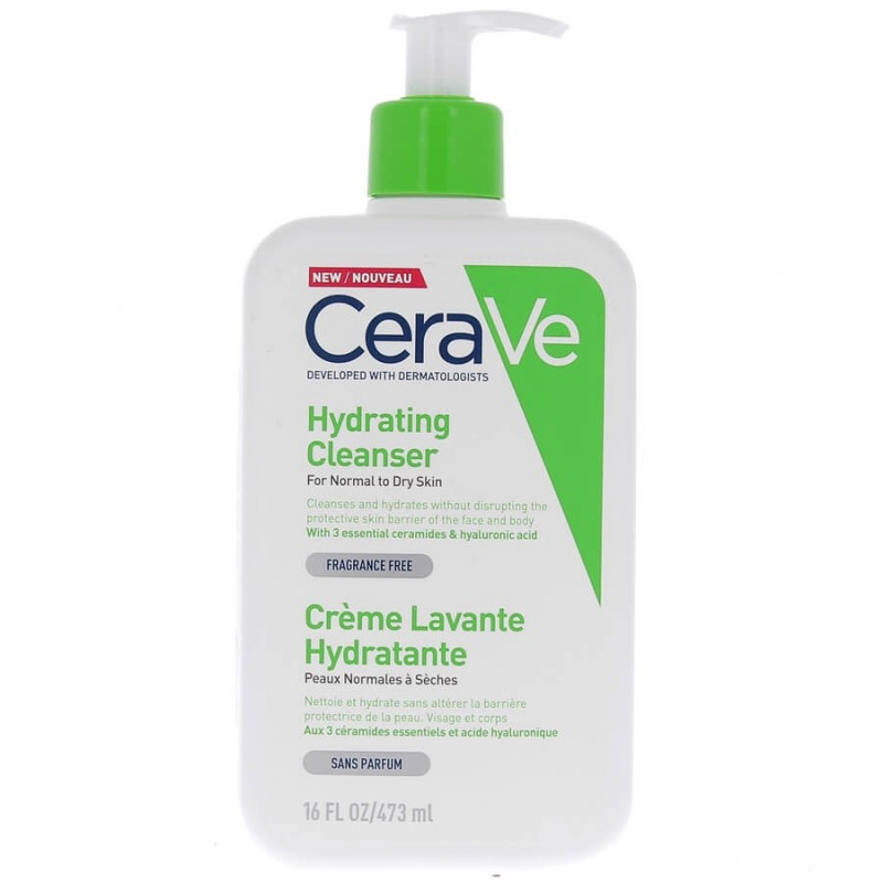 CeraVe Crème Lavante Hydratante 473 ml