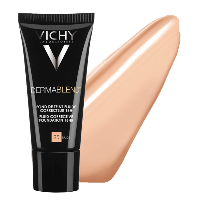 Vichy Dermablend Fond de Teint Fluide Correcteur 16H 25 NUDE 30 ml