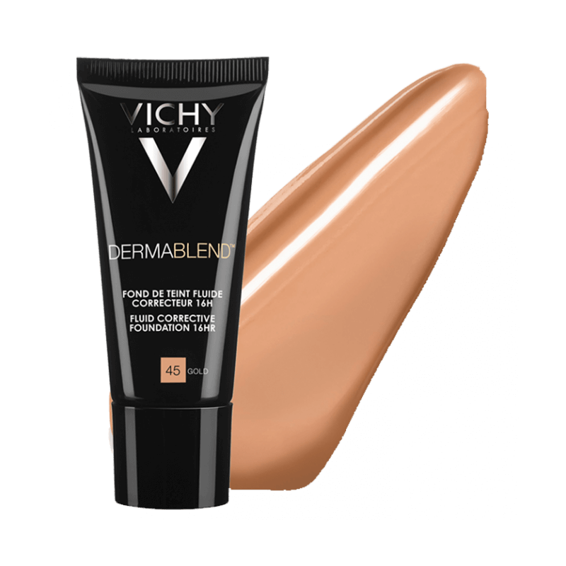 Vichy Dermablend Fluid Foundation Corrector 16H 45 GOLD 30 ml