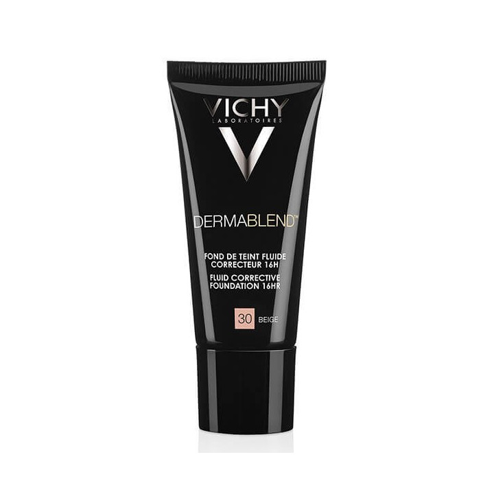Vichy Dermablend Fond de Teint Fluide Correcteur 16h 05 Porcelain 30 ml