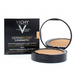 Vichy Dermablend Covermatte Compact Powder Foundation 12h 45 Gold