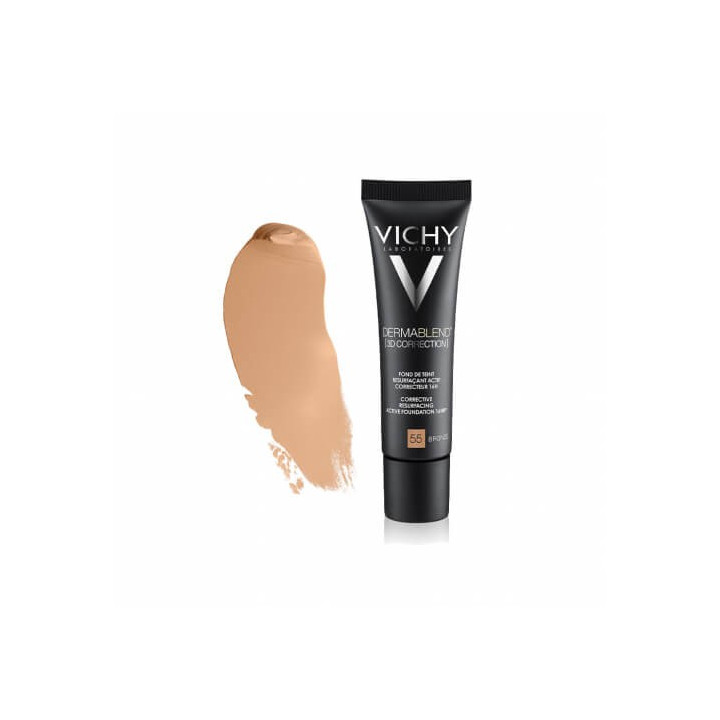 Vichy Dermablend Covermatte Fond de Teint Poudre Compacte 12h 45 Gold