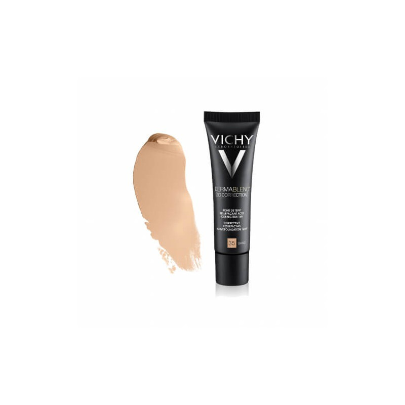 Vichy Dermablend Covermatte Fond de Teint Poudre Compacte 12h 45 Gold